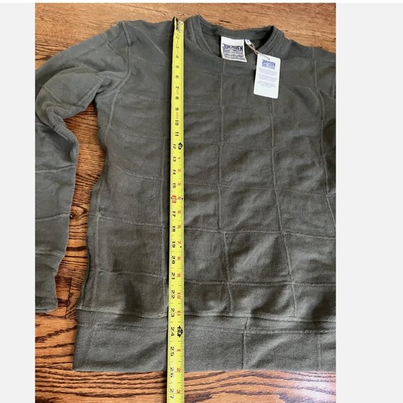 NWT Jungmaven Lightweight Sweatshirt Size Small Hemp Organic Cotton Made In USA - Picture 4 of 6